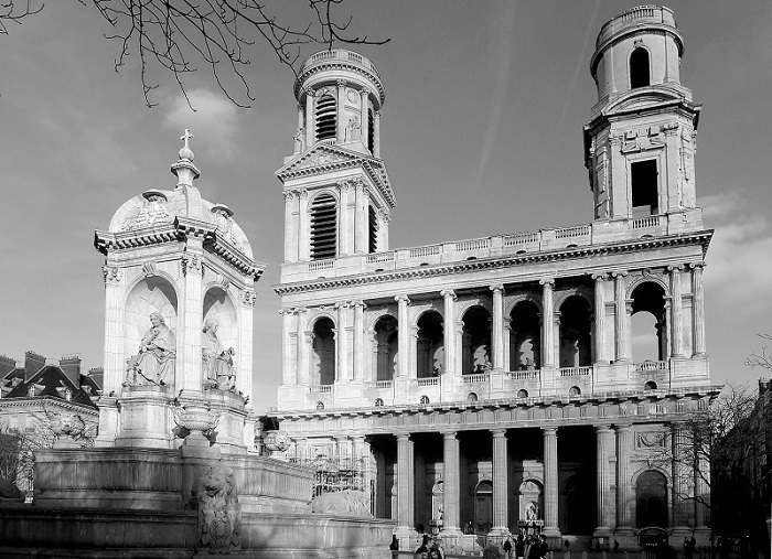 Église Saint-Sulpice w Paryżu – kościół znany z wielu książek