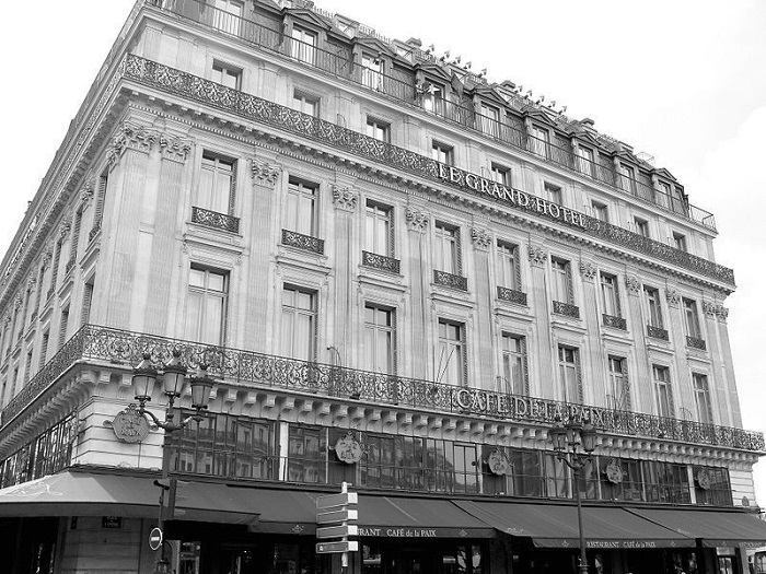 Le Grand Hôtel – słynne miejsce w Paryżu