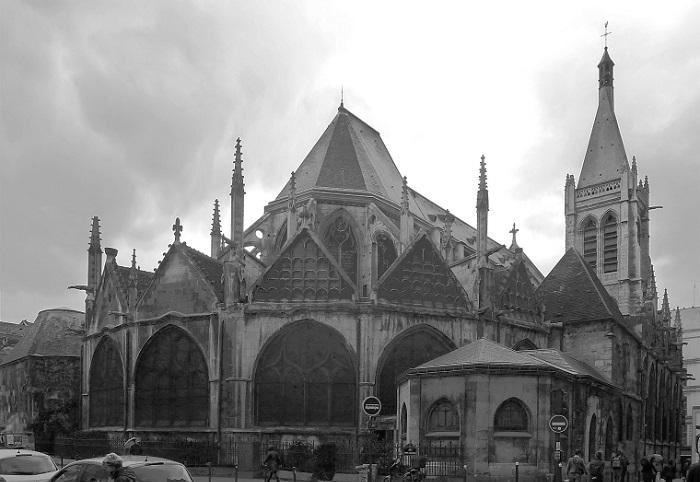 Église Saint-Séverin w Paryżu – dawny kościół Sorbony