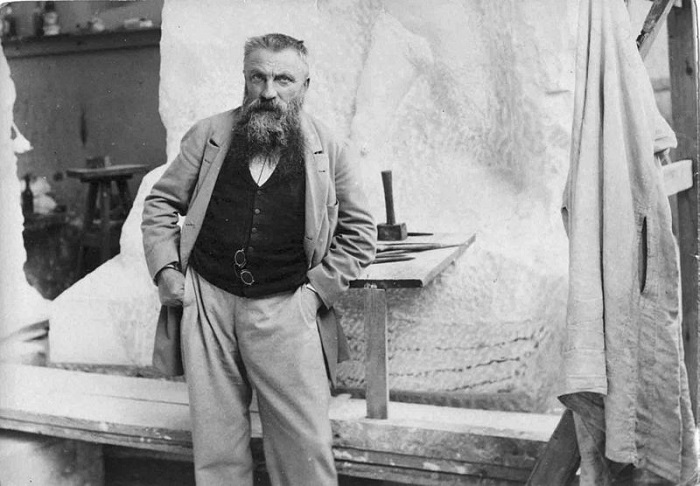 Znane postacie: rzeźbiarz Auguste Rodin