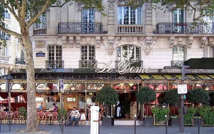 Restauracja Café du Dôme w Paryżu