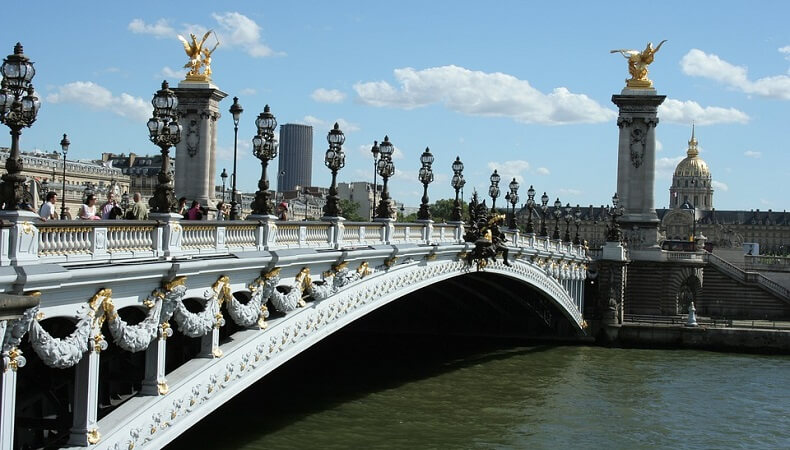 Top 5 mostów w Paryżu