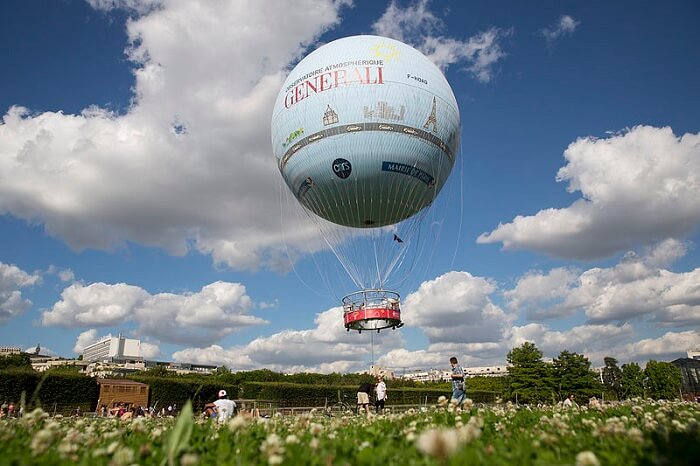 Balon Generali – lot balonem nad Paryżem